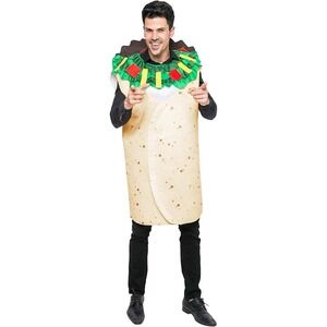 Spooktacular Creations Adult Burrito Costume One‎ Piece XL Extra Large NEze